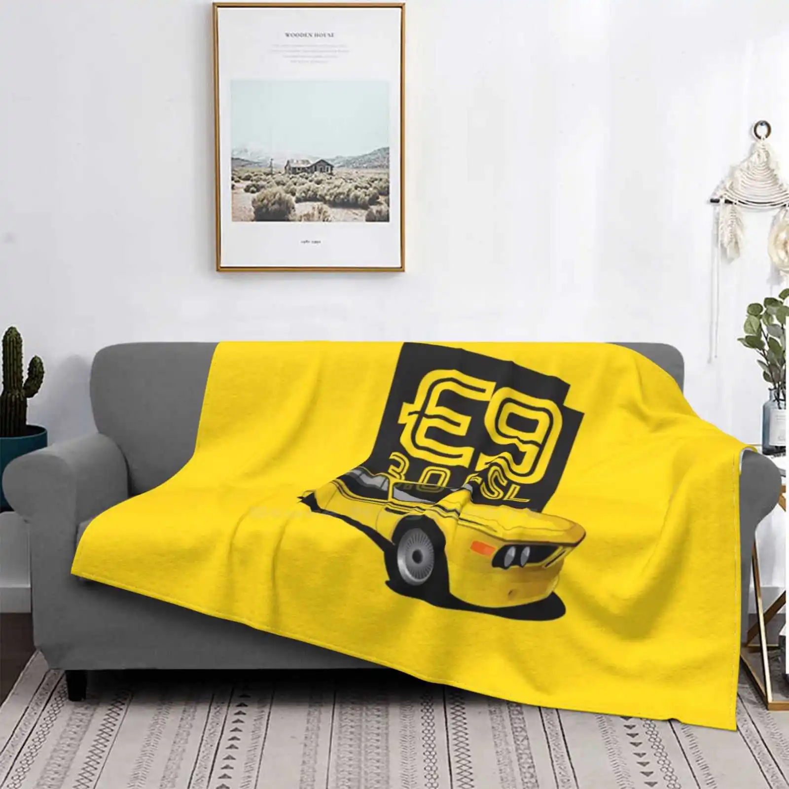 E9 3.0 Csl Nuova Vendita Coperta Morbida Di Flanella Con Stampa Personalizzata E9 3 0 Csl Bimer German Csl Motorsport Racing Car Dtm Race Car