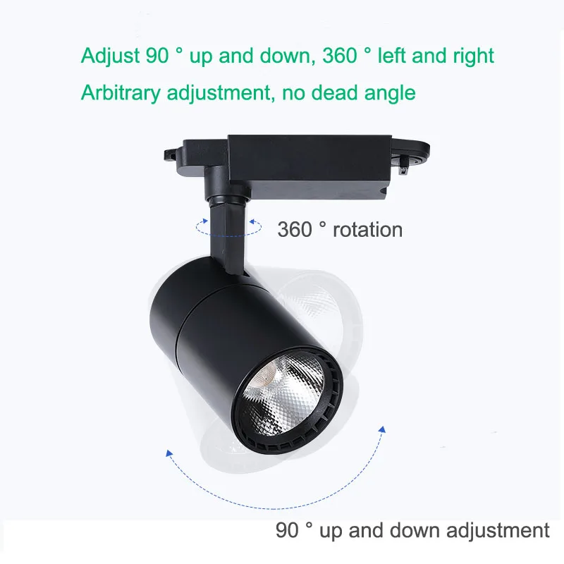 รูปสินค้า LED Track Light COB Spotlight 10W-40W 220V