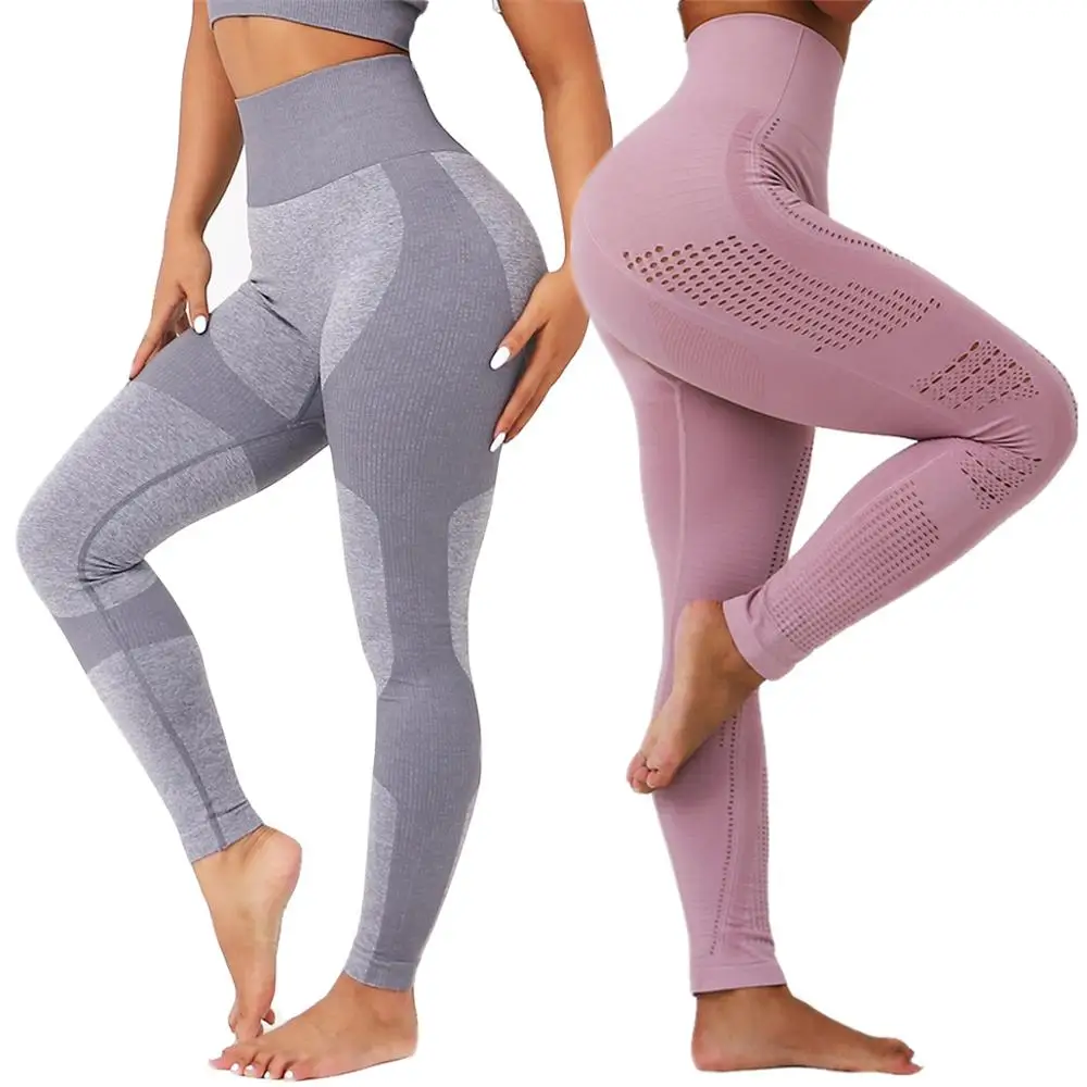 

Seamless Leggings Women Tummy Control Pants High Waist Tights Workout Active Wear Push Up Gym Leggings Yoga Pants For Fitness