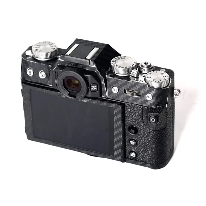 1-10 Набор для Fujifilm XT-30 Защитная пленка для камеры наклейки из углеродного волокна устойчивый к царапинам шероховатый клей отправка запасных наклеек