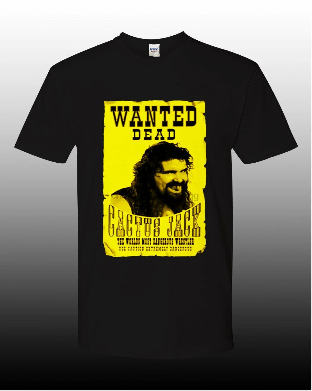Cactus Jack Mick Foley Kuning Poster 