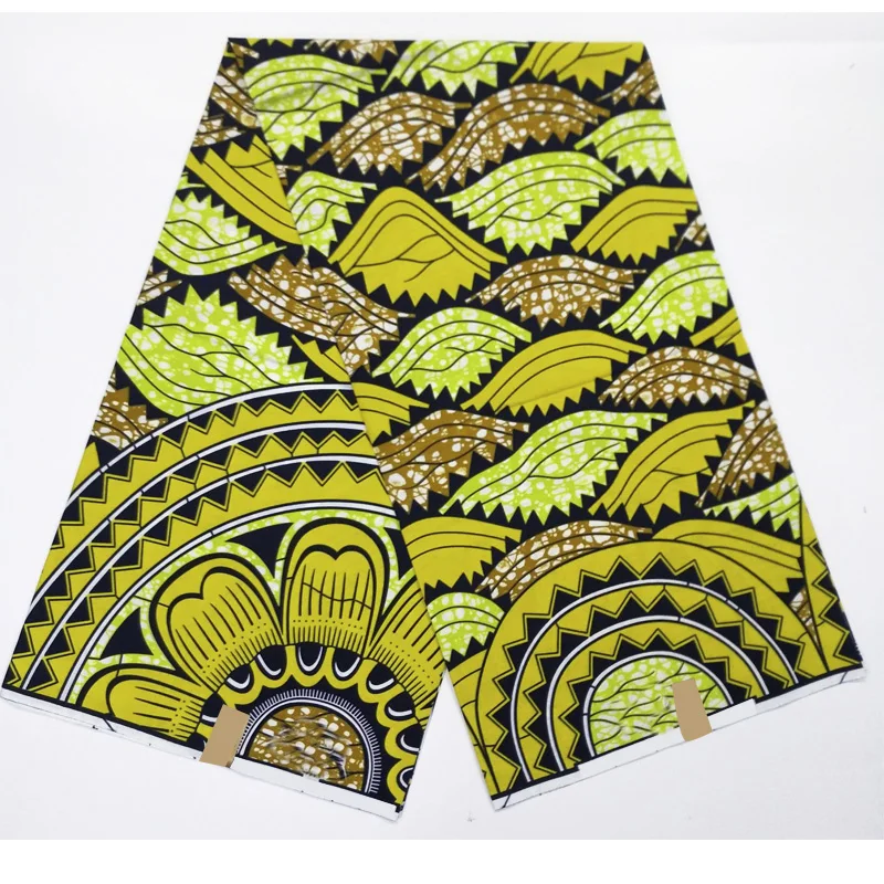Африканская хлопковая ткань голландская настоящая новая модель горячая распродажа Ткань 6 ярдов африканская батик ткань с лучшей ценой - Цвет: as picture