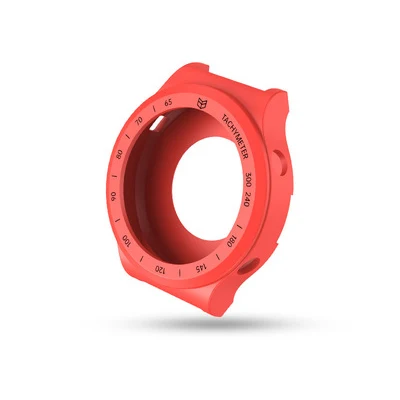 Premium Silicone Strap and Bezel Protector for Smartwatches - 46mm Watch Band Cover