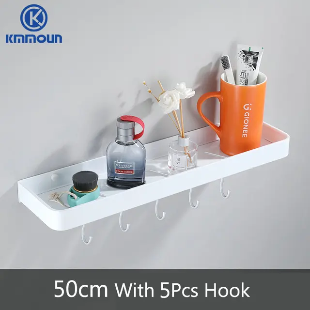 50cm 5 hook white