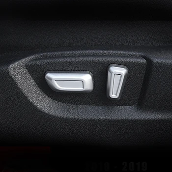 

For Mitsubishi Eclipse Cross 2018 2019 Car Seat Adjustment Switch Knob Button Control Cover Trim Garnish Molding Accessories