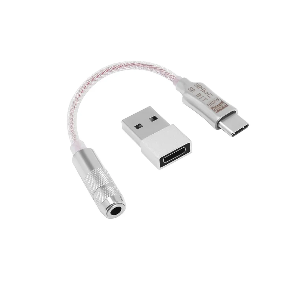 USB Type C to 3.5mm AUX Adapter Audio Headphone Jack Cable Dongle Wire Android 