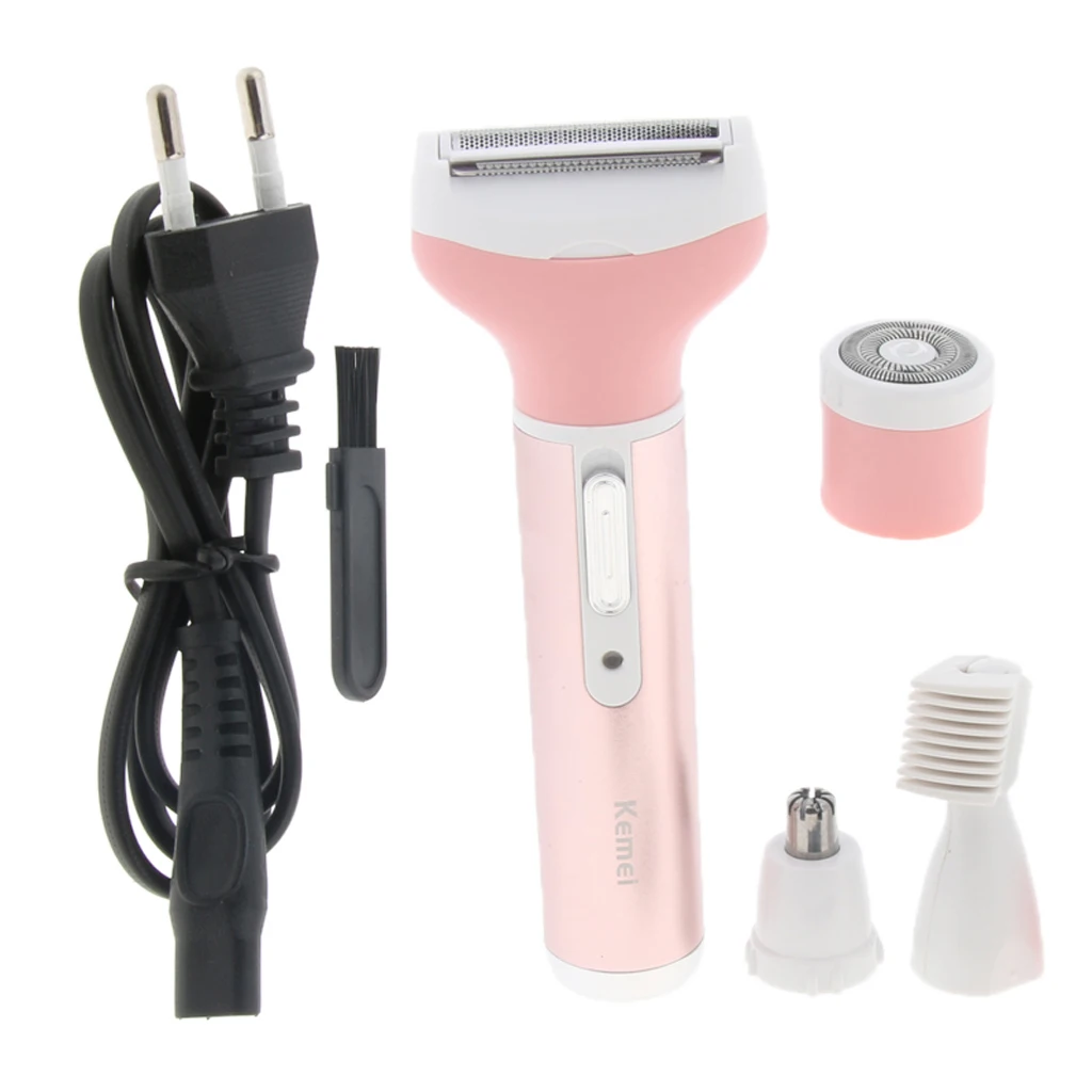 Electric Facial Hair Trimmer & Clipper for Eyebrows Nose Ear Eyebrow Electric Hair Clippers EU Plug