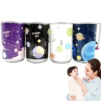 

30 Pcs Wet Wipes Cartoon Canned Paper Portable Bucket Wipes Disposable Baby Skin Cleanser Sterilization