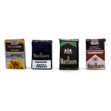 

1/12 Dollhouse Miniature Accessories Mini Cigarette Case Simulation box Model Toys for Doll House Decoration