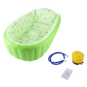 

Baby Pool Inflatable Square Bath Green/Blue PVC For 3-6 Years Old Child Thickening Bath Tub Children Swimming Pool Hot New