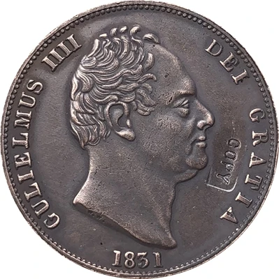 

UK 1831 coin copy 28mm
