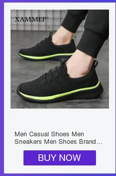 Мужская повседневная обувь; мужские кроссовки; брендовая мужская обувь; Высококачественная Мужская сетчатая обувь на плоской подошве; дышащие Лоферы без шнуровки; сезон весна-осень; Xammep