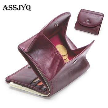 

Ladies Credit Card Holder New Genuine Leather Wallet Travel Portable Card package Designer Leisure Wallet business card holder