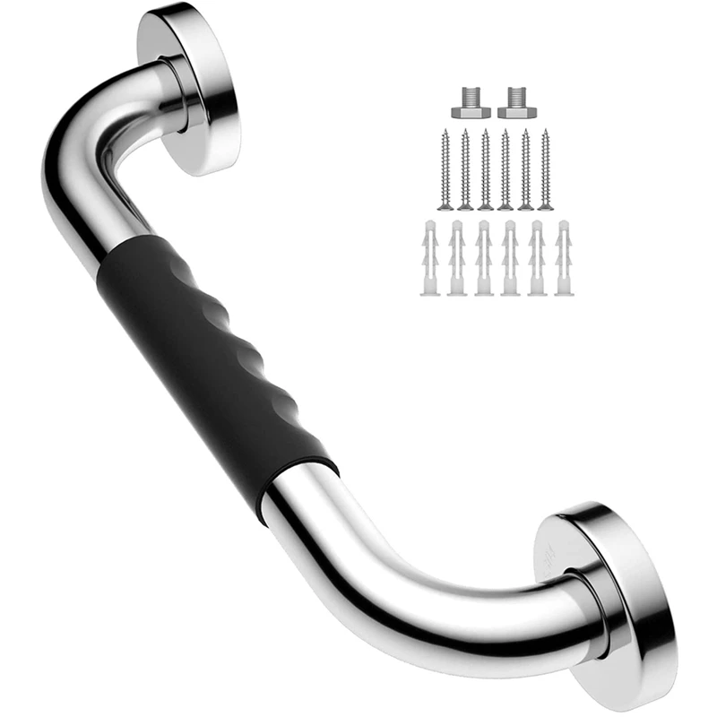 Anti Slip Shower Grab Bars, Bathroom Grab Bar Handle, Safety Balance Handrail for Wall, Shower