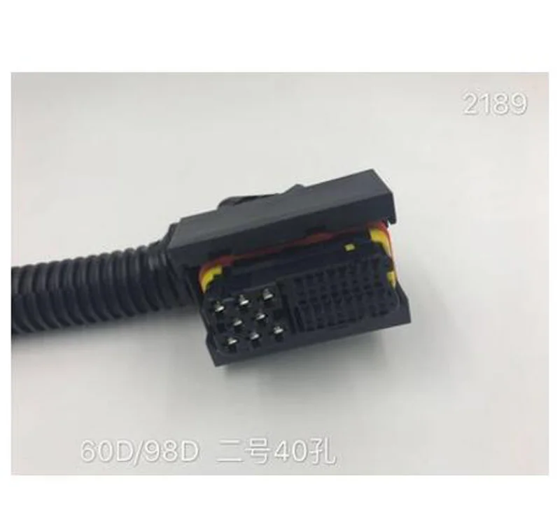 60D/98D Одиночный насос EDC компьютерная плата вилка и розетка жгут 40 отверстие линия 81 отверстие для двигателя Deutz - Название цвета: B