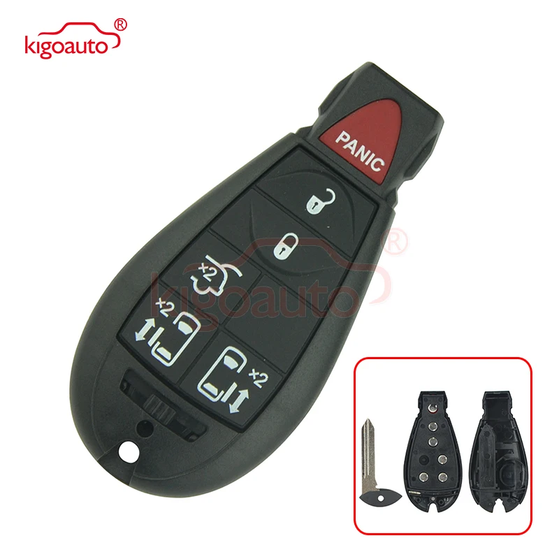 Чехол для ключа Kigoauto #9 fobik M3N5WY783X 5 кнопочный чехол замены автомобиля Chrysler Dodge Jeep