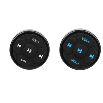 

Universal Car Steering Wheel Wireless Bluetooth Remote Control Media Button for Mobile Phone Controller Car Kit