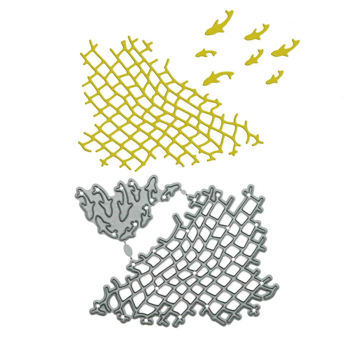 Matrices De Découpe En Métal Avec Bordure En Dentelle Pour