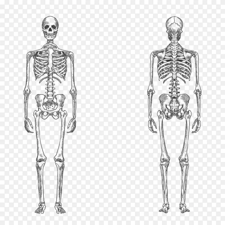 人体骨骼人体解剖学人体骨骼png图片素材免费下载 图片编号 Png素材网