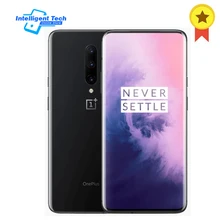 OnePlus 7 Pro 6 ГБ ОЗУ 128 Гб ПЗУ Android 9,0 Snapdragon 855 восьмиядерный смартфон AMOLED дисплей Лицо ID 4000 мАч мобильный телефон