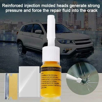 

Glass Repair Fluid Kit Curing Strip Replacement Accessories Car Auto Window