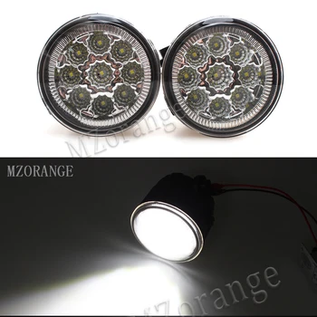 

MZORANGE 6000K led fog lights For NISSAN Murano Z51 Juke PATROL 3 III Y62 2006-2015 fog light CCC E2 12V DRL lamp 2PCS 9W