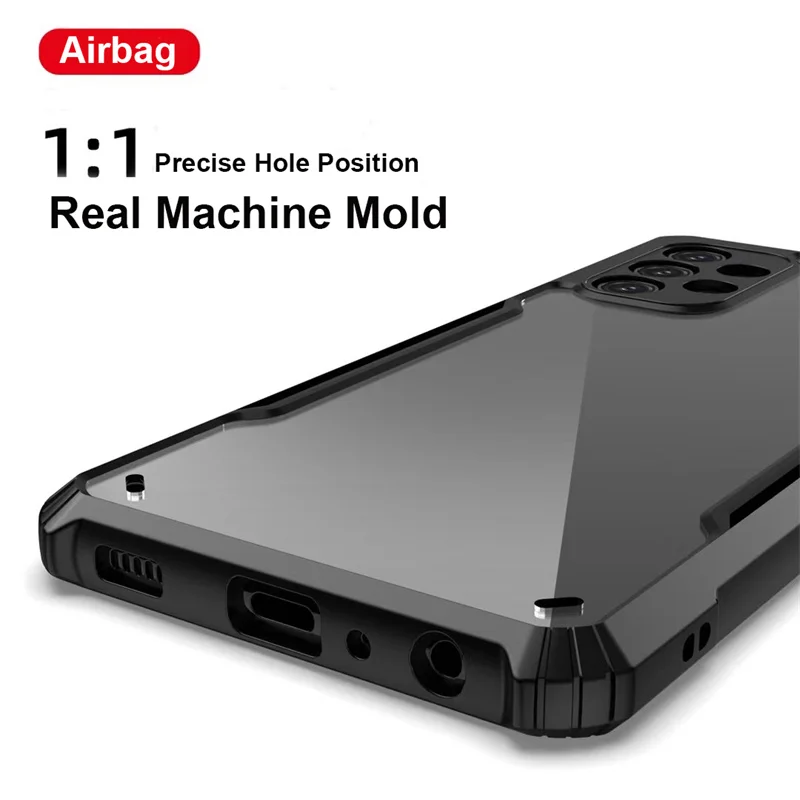 Shockproof Acrylic Phone Case - Durable & Transparent Protection Cover