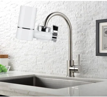 

Tap Water Purifier Filter Kitchen Faucet Ceramic Percolator Mini Water Filter Filtro Rust Bacteria Removal Replacement Filter