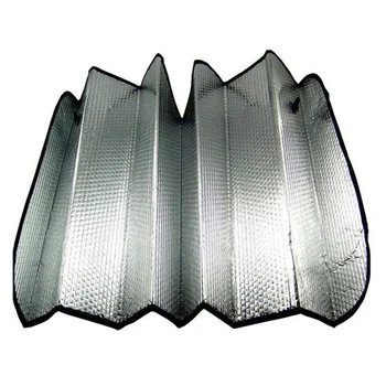 

Car styling 130*60cm Window Foils Windshield Sun Shade Car Windshield Visor Cover Block Front Window Sunshade Protect Car