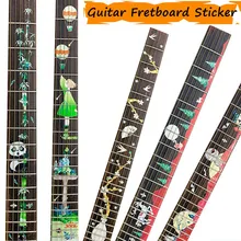 

Guitar Fretboard Decals Inlay Sticker DIY Cool Style For Electric Acoustic Guitar Bass Ukulele Thin Sticker Guitarra Accessory