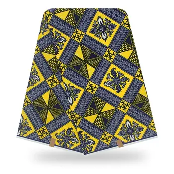 

Popular Apparel Wax Cloth African Veritable Wax Fabric For Clothing SWV590(6Yards/lot)