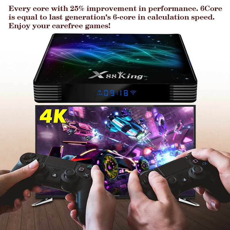 Smart-TV-Box-Android-9-0-OS-X88-King-4G-128GB-Full-Performance-Live-Media-Player (3)
