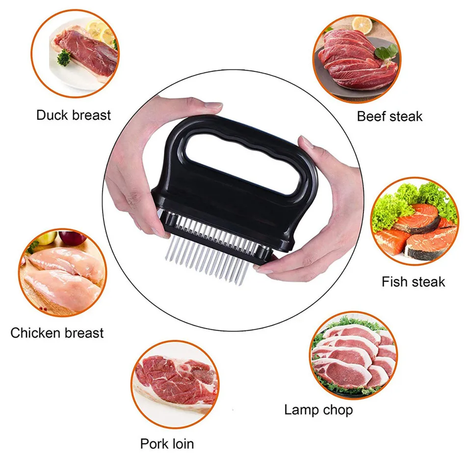 TTLIFE Мясо Tenderizer 48 Нержавеющая сталь иглы лезвие стейк свинина курица приготовления выпечки инструменты Мясо Tenderizer иглы