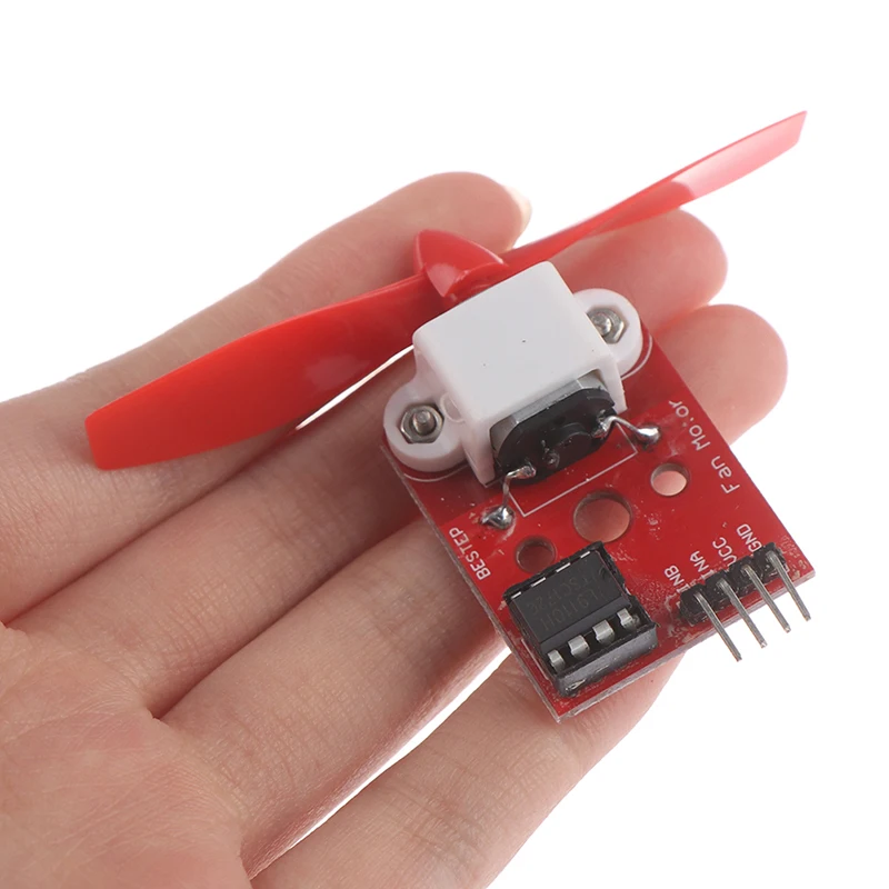 

Hot Sale 5V L9110 Fan Motor Module Fan Propeller Firefighting Robot For Arduino Tool Parts New