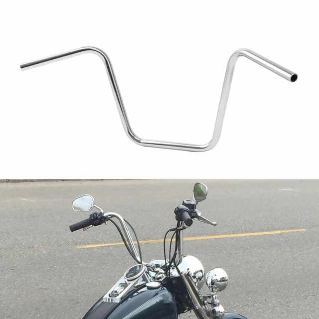 Motorcycle 14 Inch Rise Ape Hanger Bar Handlebar For Harley