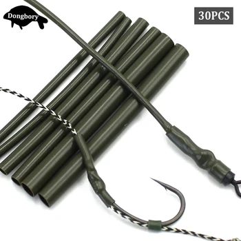HOT SALE ❤️ 30PCS Carp Fishing Accessories Silicone Rig Tube Heat Shrink Tubes Tubing Heating Shrink Tubing for Carp Chod Rig Fishing Tackle - discount item 49% OFF Sports & Entertainment