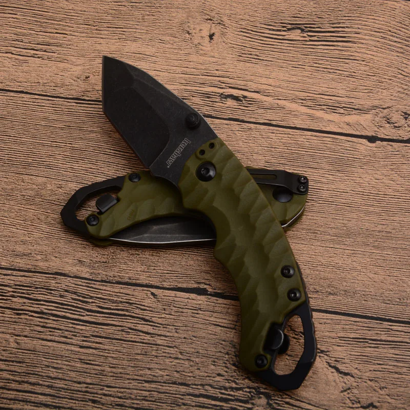 KS8750 EDC Мини складной карманный нож алюминиевая ручка походные охотничьи ножи 8Cr13MoV лезвие утилита выживания небольшой инструмент