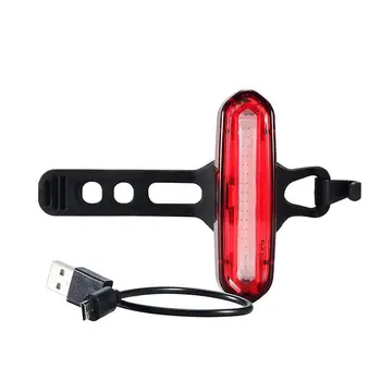 

Bicycle Taillights Usb Charging Mountain Bike Accessories Rear Warning Lights Night Laser Bicycle Lights Flashing