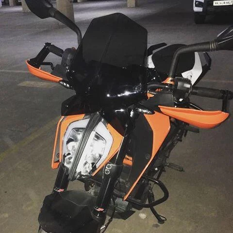 Мотоциклетный козырек ветрового стекла Viser подходит для KTM 125 DUKE/KTM 390 DUKE- лобовое стекло голый новое поколение спорта