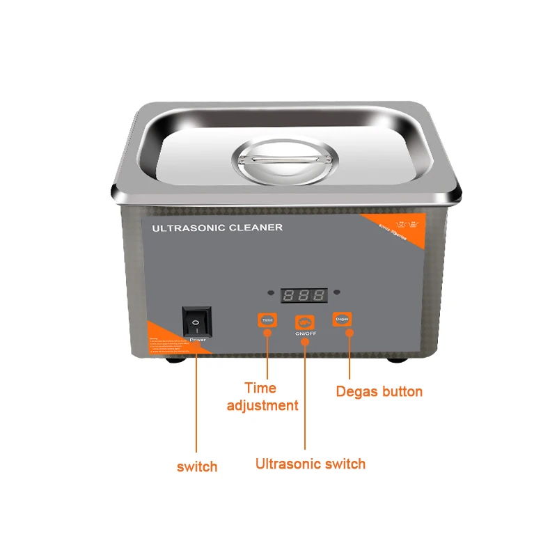 FanYingSonic 800ml Ultrasonic Cleaner Digital Time 35W Washing Jewelry Necklace Glasses Watch Brush Ultrasound Washer Machine