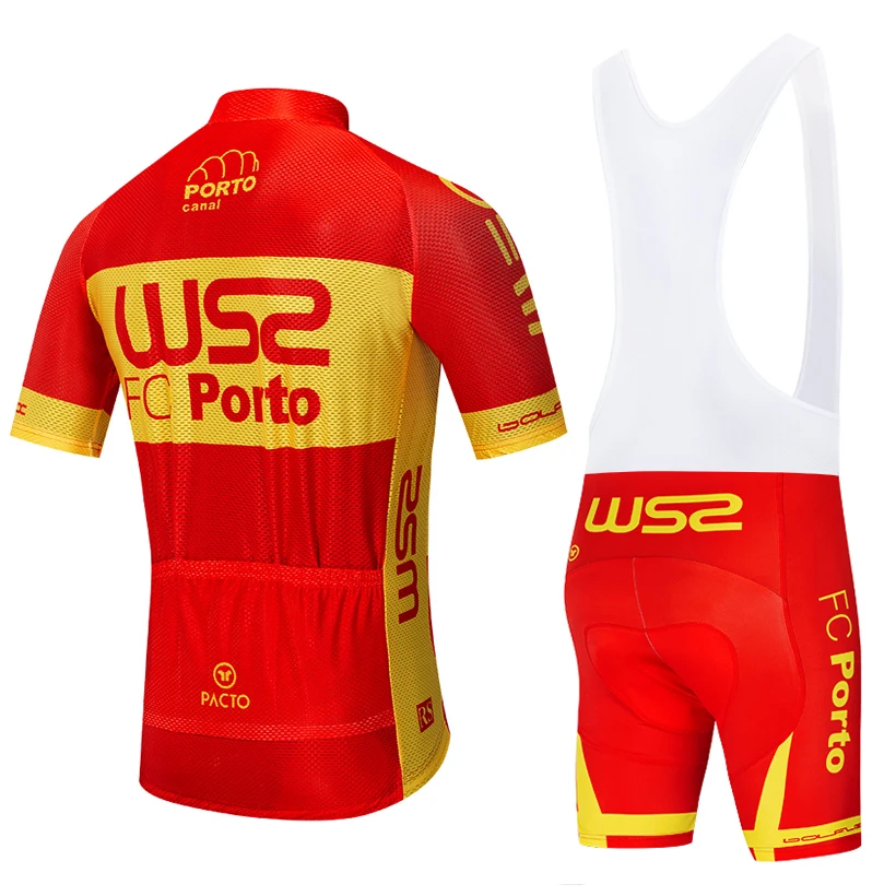 Новинка команда WS2 FC cyling Джерси 20D велосипедные брюки костюм мужские летние быстросохнущие pro велосипедные рубашки Maillot Culotte одежда