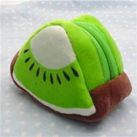 Kiwi Новинка, 1 шт., кошелек для монет в форме фруктов, модная женская сумка для денег, мини сумочка, сумка для ключей, женский маленький кошелек на молнии, кошелек для девочек - Цвет: Kiwi