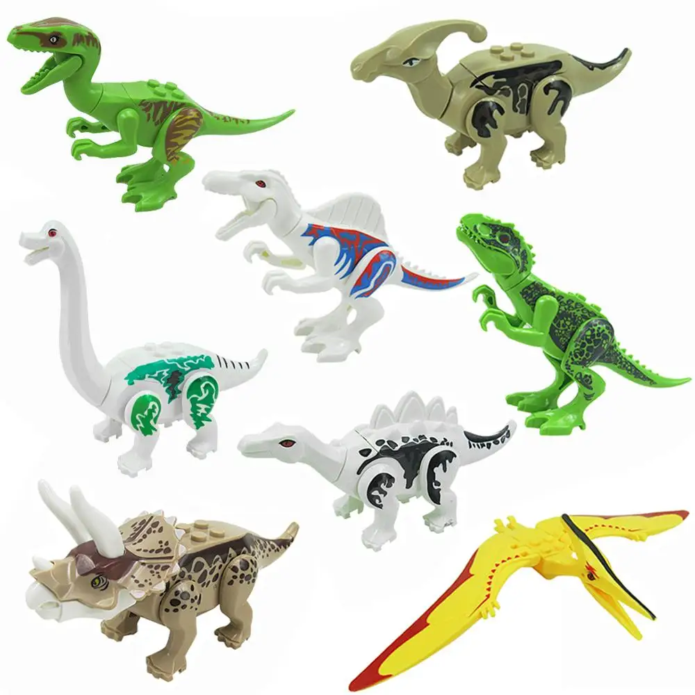 Jurassic Dinosaurs World Tyrannosaurus Pterosaur Heavy Claw Dragon Baby Compatible With Building Blocks Children Toy | Игрушки и хобби