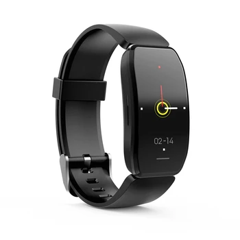 

C114 Smart Bracelet Color Screen 1.14 Inch Heart Rate Monitoring Bluetooth Pedometer Bracelet (Black)