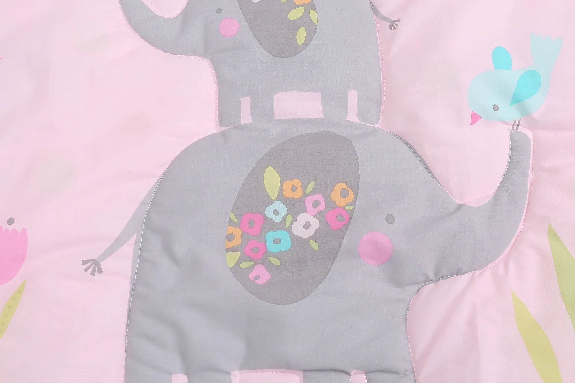 Baby Blanket Cotton Printed Baby Blanket And Comforter-84*107cm For Newborn Boy Girl Baby Cartoon Animal Pattern
