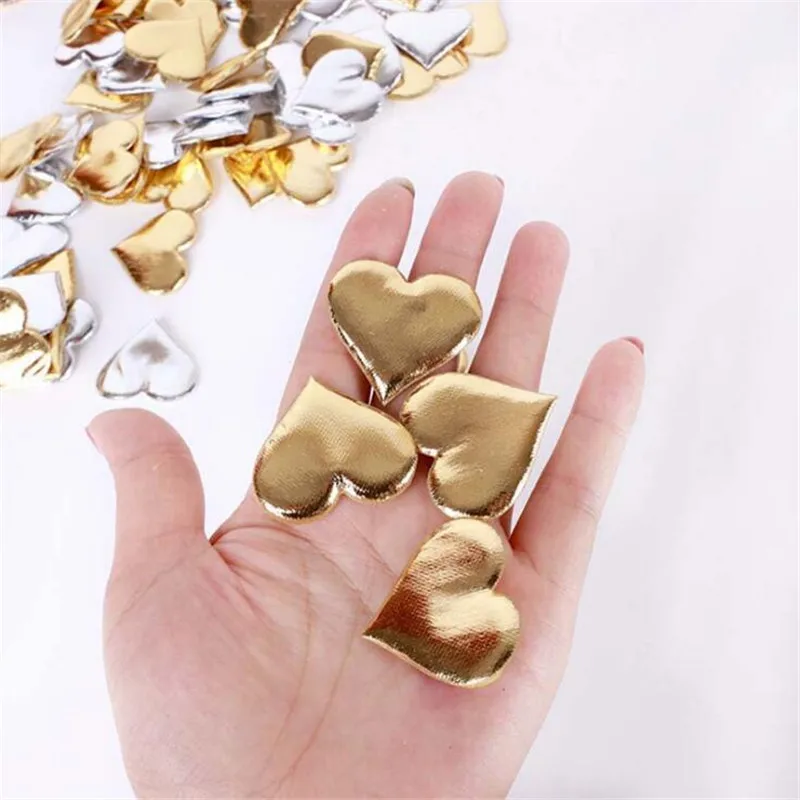 100 шт. DIY сердце домашний декор Свадьба Рождественская вечеринка разбрызгивание