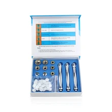 Алмазная микродермабразия Дермабразия кожи лица Алмазная шлифовка набор инструментов для ухода(9 наконечников+ 3 палочки алмазные палочки