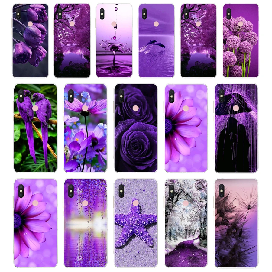 41 Infinity On Purple Gift Custodia Protettiva In Tpu In Silicone Morbido Per Xiaomi Redmi S2 3S Mi A3 Note 9T 4 Prime Case