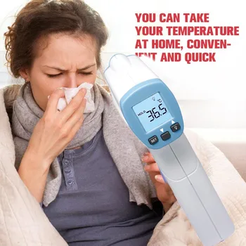 

LCD Digital Non-contact Infrared Thermometer Forehead Body Temperature Meter Hand Body/Object Temperature Measure IR Device
