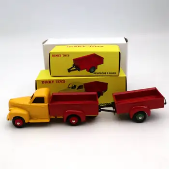 

Atlas Set Dinky Toys 25S 25P Remorque 2 Roues Studebaker Camionnette Diecast Models Car Collection